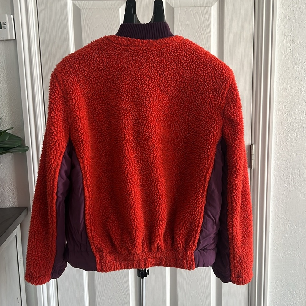 Free People Rivington Sherpa Bomber jacket size XS - Picture 3 of 12